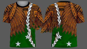 T-shirt pour homme à imprimé drapeau polynésien, design jersey, prix bas, chemises pour homme de haute qualité - Product Image 3