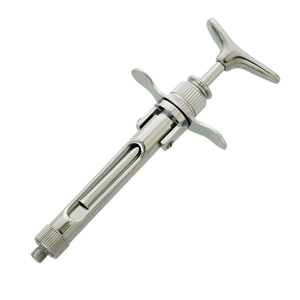 Jeringa Dental Autoaspirante Manual de Acero Inoxidable Zoha Surgico ZS-7008 OEM, Agarre Ergonómico, Certificación CE, Seguridad Clase I - Product Image 1