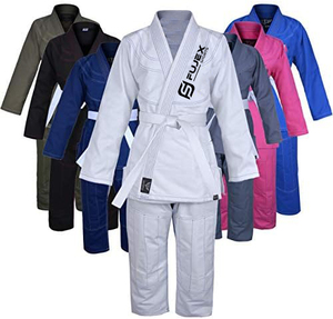 ชุด Jiu Jitsu GI พิมพ์ลายและปักสำหรับผู้ใหญ่เครื่องแบบยูโดบราซิล - Product Image 5