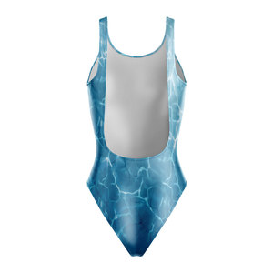Traje de Baño Personalizado para Mujer, Sublimado, de Una Pieza, Secado Rápido, Elástico, Ropa de Playa, OEM, Ropa Deportiva para Equipos - Product Image 6