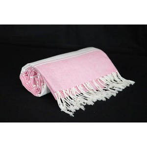 Serviette de plage turque moderne rayée 100% coton, taille personnalisée, luxe, douce, écologique, séchage rapide, serviette de hammam - Product Image 2