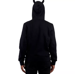 High Quality No String Breathable Stone Acid Washed Hoodies <b>Men</b> Full Zip Us Boxy 500 GSM Designer Enzyme Wash Hoodie - Product Image 2