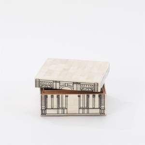 Caja Decorativa de Alta Calidad Hecha a Mano con Incrustaciones de Hueso Natural para Joyería, Frutos Secos, Venta al por Mayor - Product Image 4
