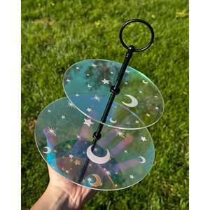 ขาตั้งเค้กเรซิ่นแบบคลาสสิกสำหรับการเสิร์ฟเค้กอย่างหรูหราและการนำเสนอของหวาน อุปกรณ์ตกแต่งเค้กที่จำเป็น - Product Image 5