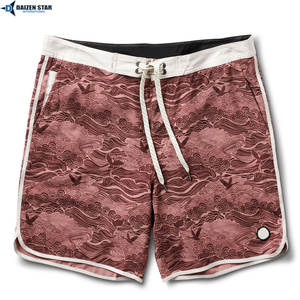 Custom Heat-Transfer Swim Shorts Eco-Friendly Quick Dry 100% Polyester Lightweight Summer Beach Wear - Product Image 4