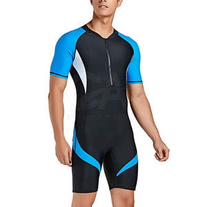 Traje de Baño para Hombre, Diseño 2026, Manga Corta, Color Personalizado, Traje de Natación Personalizado - Product Image 4