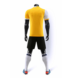 Conjunto de Uniforme de Fútbol Personalizado 2026 Azul y Amarillo, Uniforme de Fútbol Personalizado para Hombre, Transpirable, para Entrenamiento, Venta al Por Mayor - Product Image 6