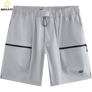 Pantalones Cortos Cargo para Hombre, Ligeros, Resistentes al Agua, de Secado Rápido, con Bolsillos con Cremallera, para Senderismo y Actividades al Aire Libre - Product Image 1