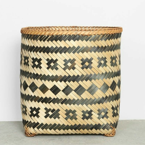 Cestas de Almacenamiento de Bambú Vietnamitas a Precio Económico, Cesta de Lavandería Tejida de Alta Calidad y Sostenible para el Hogar, Dormitorio, Organizador de Ropa - Product Image 2