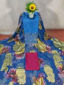 Super Soldes d'Été : Dernière Tendance – Tissu Somalien Authentique Fransawidirac à Motif Floral pour Robe de Cérémonie et Tenue de Fête - Product Image 5