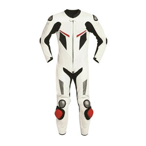Combinaison de moto en cuir véritable de haute qualité, une pièce, logo personnalisé, confortable, combinaison de course pour moto, combinaison de course en cuir pour homme - Product Image 4