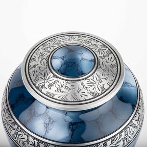 Urnas de Cremación Económicas en India |   Artesanía en Metal - Product Image 4