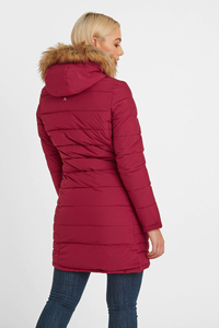Parka longue pour femme tendance, couleur personnalisée, capuche en fausse fourrure, vêtement d'extérieur d'hiver, fournisseur 2026 - Product Image 4