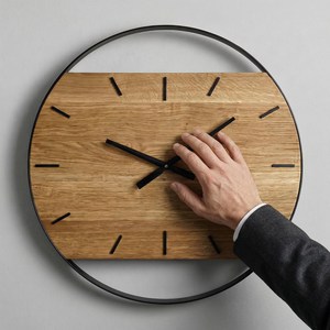 Natural Wooden <b>Clock</b> Cheap Price Stylish <b>Wall</b> <b>Clock</b> for Living Room <b>Bedroom</b> Office and Gift Use Wooden <b>Wall</b> <b>Clock</b> - Product Image 3