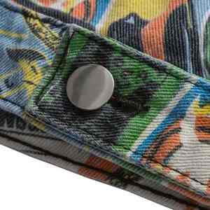 แจ็คเก็ตยีนส์พิมพ์ลายแบบซับลิเมชั่น ทรงดิสเทรส ซักแบบสโตนวอช สำหรับฤดูหนาว ผลิตจากผ้าฝ้ายแท้ 100% แห้งเร็ว ระบายอากาศได้ดี เป็นมิตรต่อสิ่งแวดล้อม จาก Solid Traders - Product Image 4