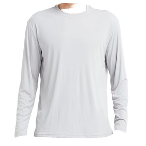 T-shirt de sport respirant à manches longues pour homme, coupe classique, design uni, 180 grammes, sur commande, 100 % polyester - Product Image 1