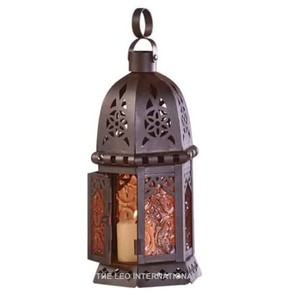 <b>Crafted</b> Metal Lantern Festival Decor T-<b>Light</b> High Quality Wedding & Christmas Parties Use Lighting Decor Hanging Lanterns - Product Image 1
