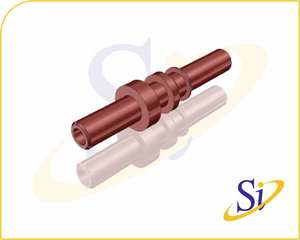 Contacto Eléctrico de Cobre Mecanizado de Precisión para Equipos de Control y Paneles de Control - Product Image 4