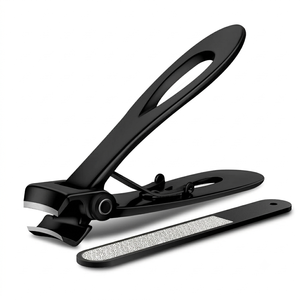 Coupe-ongles à large ouverture couleur bronze avec lime à ongles pour les ongles des doigts, en métal durable, style classique, pour adultes - Product Image 3