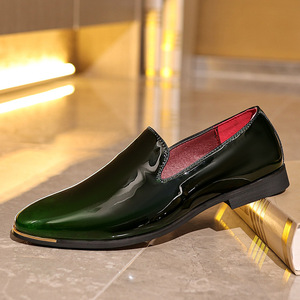 Nuevos Mocasines de Cuero para Hombre, Estilo Ejecutivo, Sin Cordones, Moda Otoño Invierno, Calzado Casual de Vestir para Hombre - Product Image 2