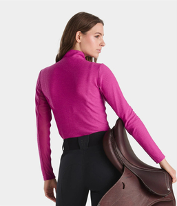 Chemise d'équitation pour femmes sur mesure OEM, manches courtes, respirante, extensible, vêtements d'équitation pour femmes, chemises d'équitation - Product Image 3