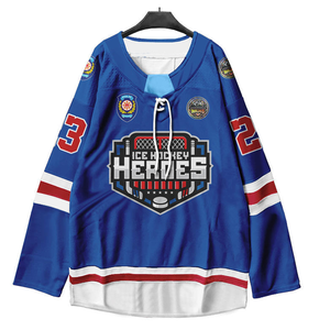 Jerseys de Hockey sobre Hielo Personalizados con Logotipo, Estilo Profesional, Impresión Personalizada, Jerseys de Hockey sobre Hielo para Hombre, OEM - Product Image 1