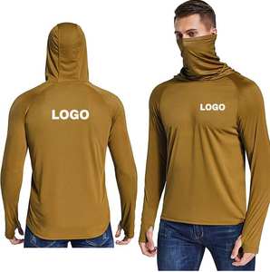 Sweat-shirt de pêche haute performance en polyester à séchage rapide, imprimé par sublimation, avec protection solaire UPF 50, faible quantité minimale de commande. - Product Image 5