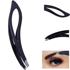 Pinzas para Cejas de Acero Inoxidable con Punta Puntiaguda, Reutilizables, Ligeras, Diseño Moderno, para un Acabado Preciso, Profesional - Product Image 1