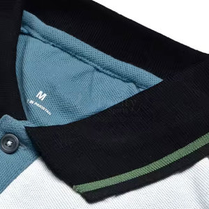 เสื้อโปโลแขนสั้นดีไซน์ใหม่สำหรับผู้ชาย ผ้าฝ้าย ราคาขายส่ง ผลิตในปากีสถาน - Product Image 3