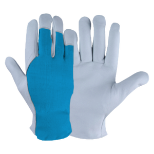 Protection des mains de sécurité industrielle personnalisable de qualité supérieure, respirante, en cuir de mouton, avec poignet réglable, résistante à la chaleur, souple et flexible - Product Image 6
