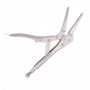 Pince à bec effilé professionnelle en acier inoxydable, verrouillable, réutilisable, autoclavable pour usage chirurgical, préhension de précision, accès étroit - Product Image 4