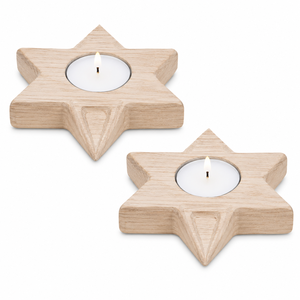 Wholesale Eco-Friendly Flower Shaped Wooden <b>Tea</b> <b>Light</b> Holder For Modern Home Decor Centerpiece Wood Tealight Candle Stand - Product Image 4