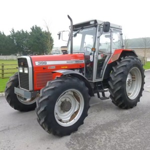 รถแทรกเตอร์ล้อยางสำหรับการเกษตร รุ่น Advanced Massey Ferguson 399 ขับเคลื่อน 4 ล้อ สีแดง พร้อมหลังคาและระบบเกียร์ - Product Image 1