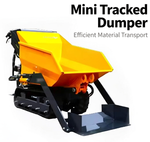 Minicargadora de Metal con Capacidad de 500 kg, Cargador de Ruedas con Motor y Pala, Minicargadora - Product Image 1