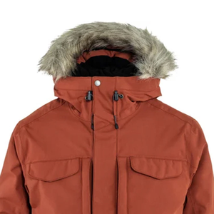 Chaqueta de Lona para Hombre de la Mejor Calidad para Todo el Invierno, Cortavientos, Transpirable, con Capucha Ajustable, Cuello Alto, Talla Grande, para Exteriores - Product Image 4
