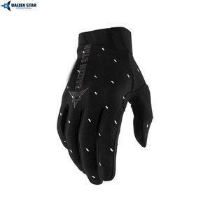 Gants de motocross professionnels DAIZEN STAR INTERNATIONAL en cuir organique, à doigts entiers, antidérapants, antichocs, respirants, compatibles avec les écrans tactiles - Product Image 3