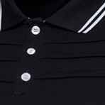 Tenue décontractée élégante de style signature, tissu tricoté de qualité supérieure, confortable, apparence professionnelle de bureau, polo pour homme - Product Image 3