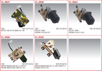 Fabricante Profesional de Autopartes, Motor de Limpiaparabrisas de Servicio Pesado de 12V 24V con Escobillas, Ajuste Universal para Reequipamiento/Actualización Personalizada