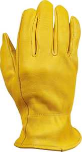 Gants de sécurité Prtoexa en cuir de vachette de qualité AB, 10 pouces, à grain conique, jaune et blanc, résistants à la chaleur, sans poudre - Product Image 6