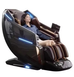 Sillón de Masaje Eléctrico de Cuerpo Completo con Posicionamiento de Gravedad Cero, Función de Calefacción, Compresión de Aire y Sistema de Relajación - Product Image 1
