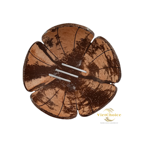 Bandeja de Coco Ecológica Hecha a Mano, Resistente, Apta para Lavavajillas y Alimentos, Porta Jabón de Concha, VIETCHOICE, Hecho en Vietnam, Precio Competitivo - Product Image 5