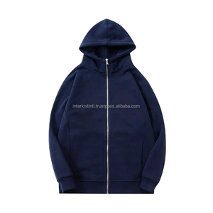 Sweat à capuche d'hiver pour hommes grandes tailles, imprimé numérique, polyester/coton, brodé, perlé, OEM, vente en gros, polaire - Product Image 1