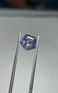 Pentagon Shape Natural Faceted Blue Iolite Fancy Cut - Product Image 3