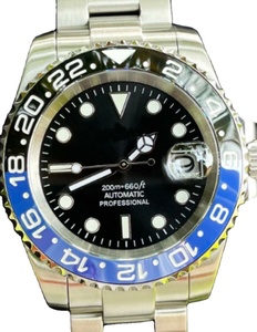 Dropshipping - Montre en acier inoxydable avec cristal saphir, mouvement SEIKO NH35/NH36 7s 4r SKX007 S Logo NH38 Série NH, résistante à l'eau - Product Image 1