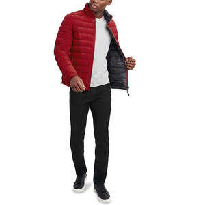 Veste matelassée décontractée de haute qualité pour homme pour l'hiver, manteau matelassé de haute qualité avec col montant et fermeture éclair, veste matelassée pour homme - Product Image 1