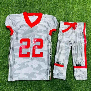 Tenues de football américain personnalisées : Créez vos propres ensembles de maillots de football américain pour jeunes par sublimation - Product Image 5
