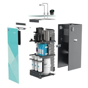 Karofi เครื่องทำน้ำ KAD-N91นวัตกรรม, ใหม่สำหรับเครื่องกรองน้ำร้อนและเย็น RO พร้อมเทคโนโลยีการโทรด้วยเสียง