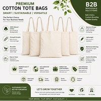 Sac fourre-tout en toile de coton réutilisable, écologique et durable |   Logo personnalisé, manche long, taille moyenne, vente en gros