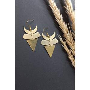 Bijoux de mode en cuivre et laiton durables, de luxe, écologiques, fabriqués à la main, modèle 1, pour les fêtes, fournitures de perlage exclusives - Product Image 5