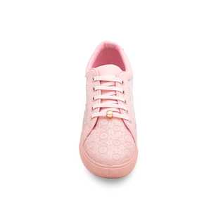 Pink AT7276 Casual Canvas <b>Sneaker</b> Trendy Fashionable <b>Shoes</b> - Product Image 1